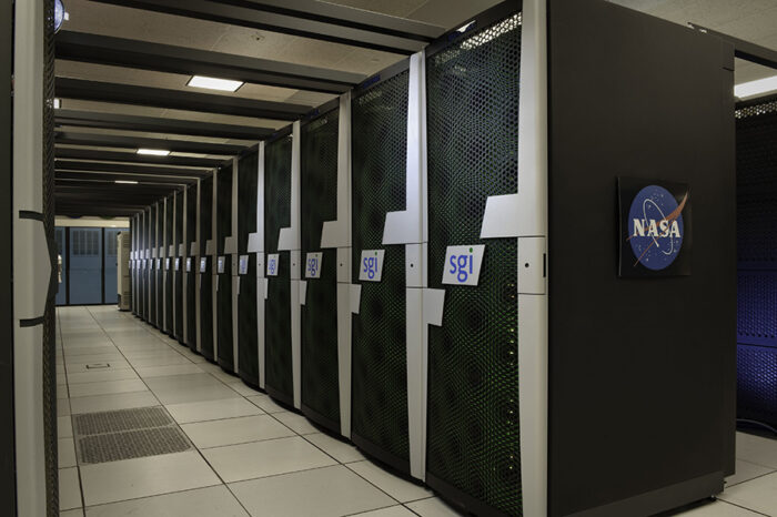 Superpočítač Pleiades americké agentury NASA (Foto: NASA)